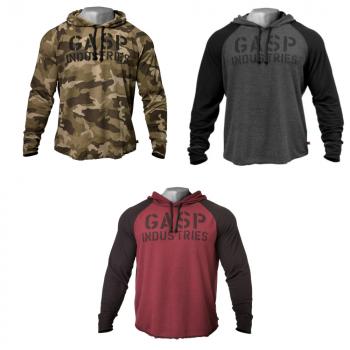 GASP Long Sleeve Thermal Hoodie (220733)