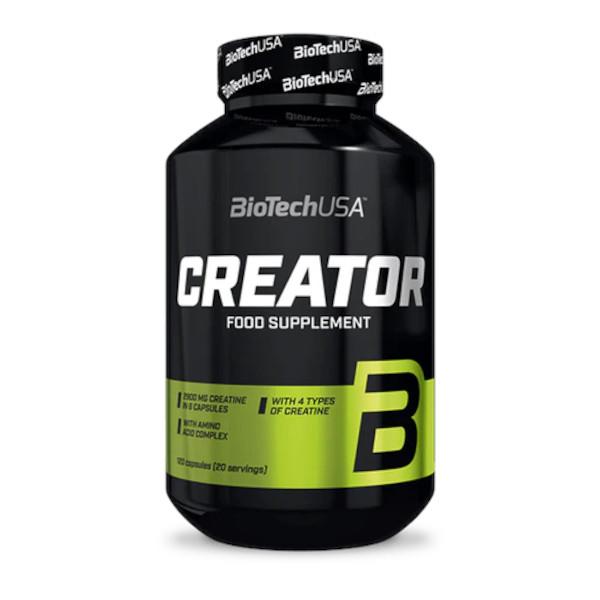 BioTech USA CreaTor 120 Kapseln DoseBioTech USA CreaTor 120 Kapseln Dose